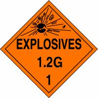 EXPLOSIVES 1.2G (W/GRAPHIC)