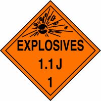 EXPLOSIVES 1.1J (W/GRAPHIC)