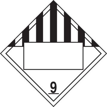 MISCELLANEOUS DANGEROUS GOODS - (W/ GRAPHIC)