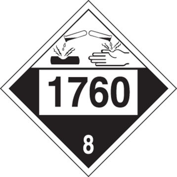 1760 (CORROSIVE LIQUID) (W/ GRAPHIC)