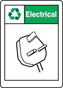 Safety Sign, Legend: ELECTRICAL