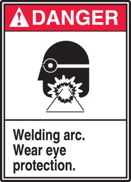 WELDING ARC WEAR EYE PROTECTION (W/GRAPHIC)