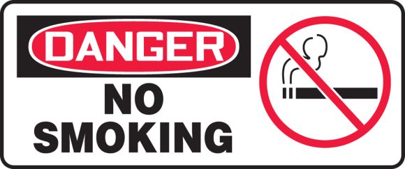 NO SMOKING (W/GRAPHIC)