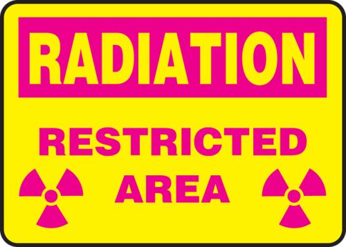 RESTRICTED AREA (W/GRAPHIC)