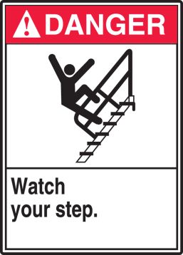 WATCH YOUR STEP (W/GRAPHIC)