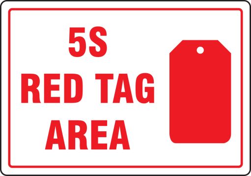 5S RED TAG AREA