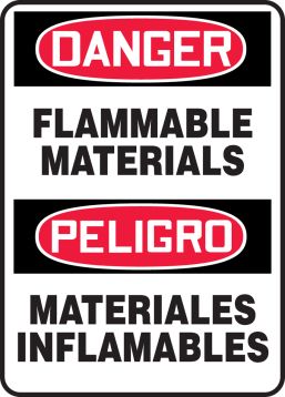 FLAMMABLE MATERIALS (BILINGUAL)