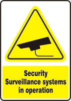 SECURITY SURVEILLANCE SYSTEMS IN OPERATION W/GRAPHIC