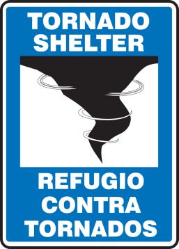 TORNADO SHELTER (W/GRAPHIC) (BILINGUAL)