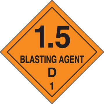 1.5 BLASTING AGENT D