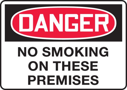 NO SMOKING ON THESE PREMISES
