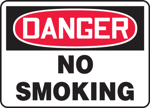 DANGER NO SMOKING