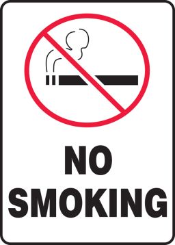 NO SMOKING (W/GRAPHIC)