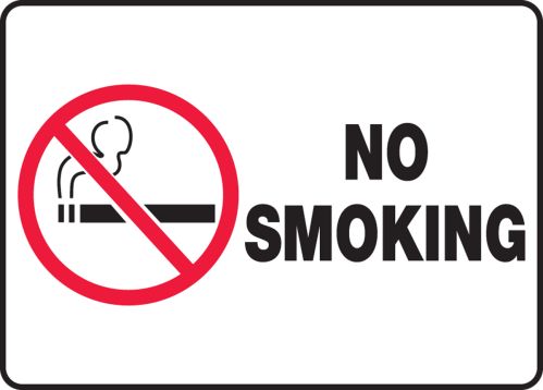 NO SMOKING (W/GRAPHIC)