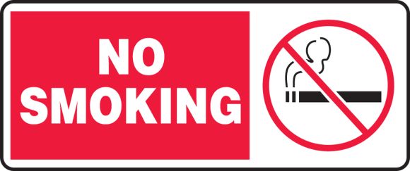 NO SMOKING (W/GRAPHIC)