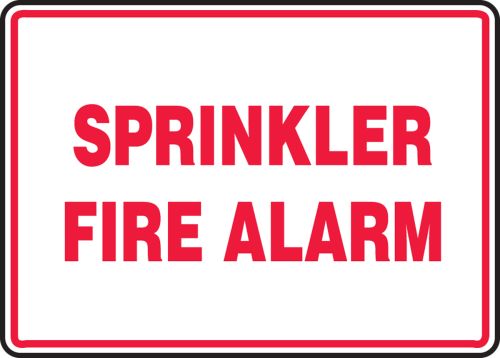 SPRINKLER FIRE ALARM