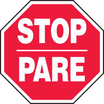 STOP / PARE