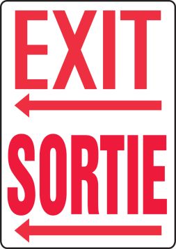 EXIT (ARROW LEFT)