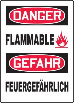 DANGER FLAMMABLE (W/GRAPHIC)