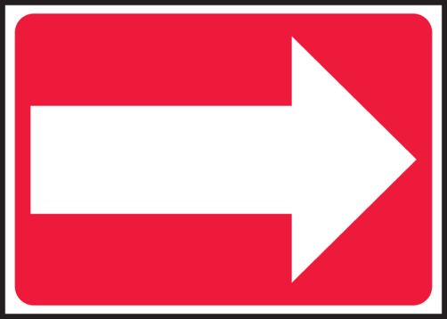 SIGN PAD - ARROW