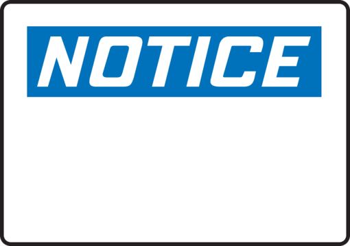 SIGN PAD - NOTICE