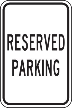 RESERVED PARKING