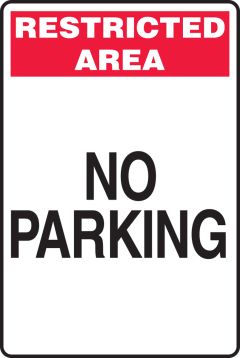 NO PARKING