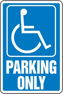 PARKING ONLY (W/GRAPHIC)
