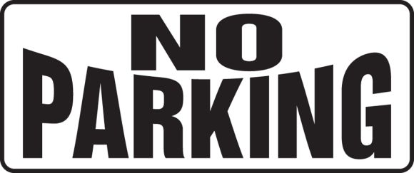 NO PARKING