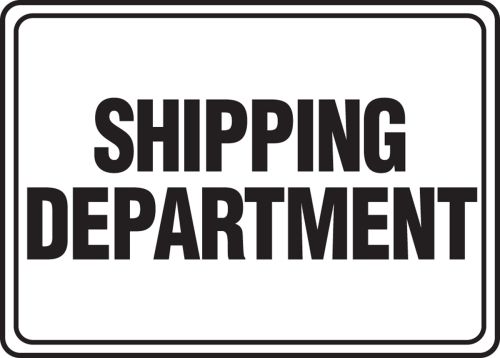 SHIPPING DEPARTMENT
