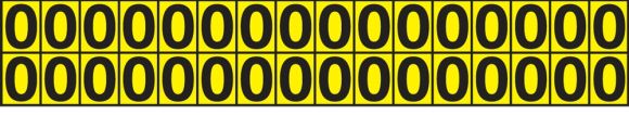 Accessories, Legend: INDIVIDUAL LETTERS AND NUMBERS MARKERS