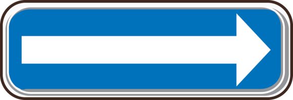 ARROW (WHITE/BLUE)