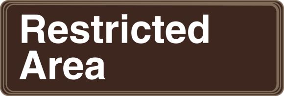 RESTRICTED AREA
