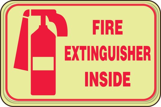 FIRE EXTINGUISHER INSIDE (W/GRAPHIC)