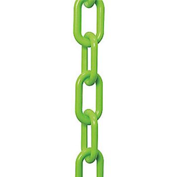 2" X 100' GREEN PLASTIC CHAIN
