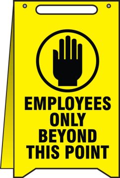 Employees Only Beyond This Point