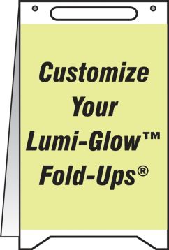 CUSTOM LUMI-GLOW™ FOLD-UPS®