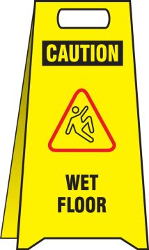 CAUTION WET FLOOR