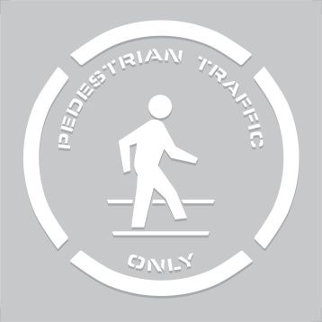 PEDESTRIAN TRAFFIC ONLY