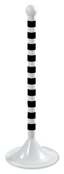 Plant & Facility, Legend: Stanchion Barriers: Regular-Duty Stanchion Posts
