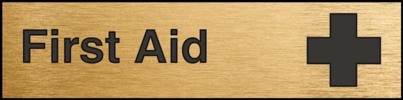 Plant & Facility, Legend: FIRST AID