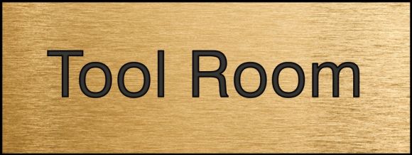 Plant & Facility, Legend: TOOL ROOM