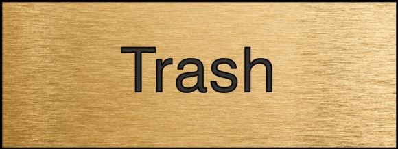 Plant & Facility, Legend: TRASH