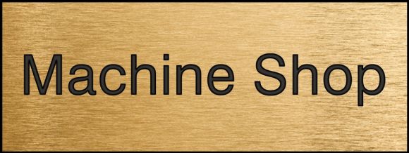 Plant & Facility, Legend: MACHINE SHOP