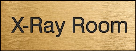 Safety Sign, Legend: X-RAY ROOM