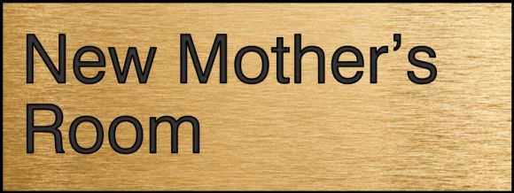 Labeling, Legend: NEW MOTHER'S ROOM