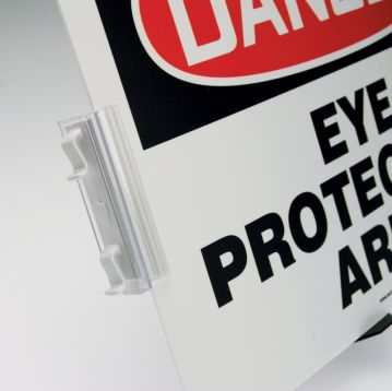 AISLE SIGN HOLDER