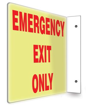 EMERGENCY EXIT ONLY