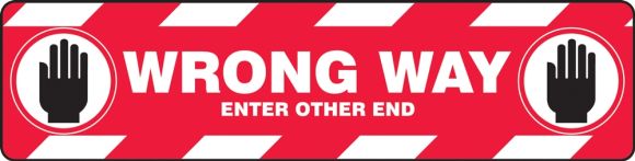 wrong way enter other end