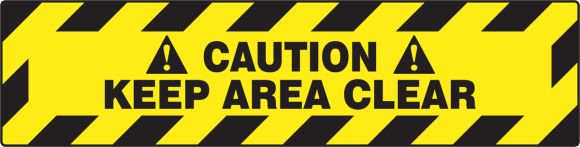 Plant & Facility, Legend: CAUTION KEEP AREA CLEAR